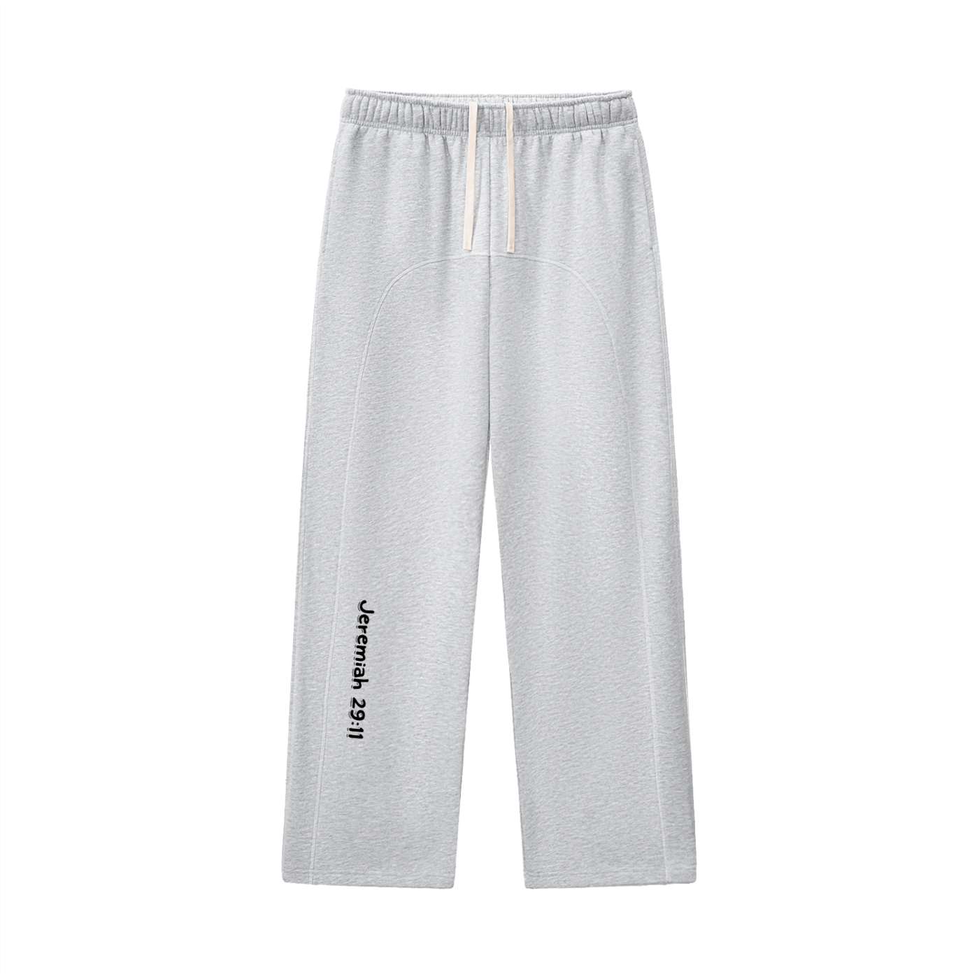 Contrast-Stitched Fleece Sweatpants